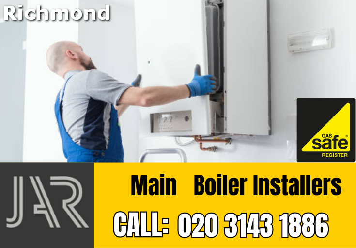 Main boiler installation Richmond